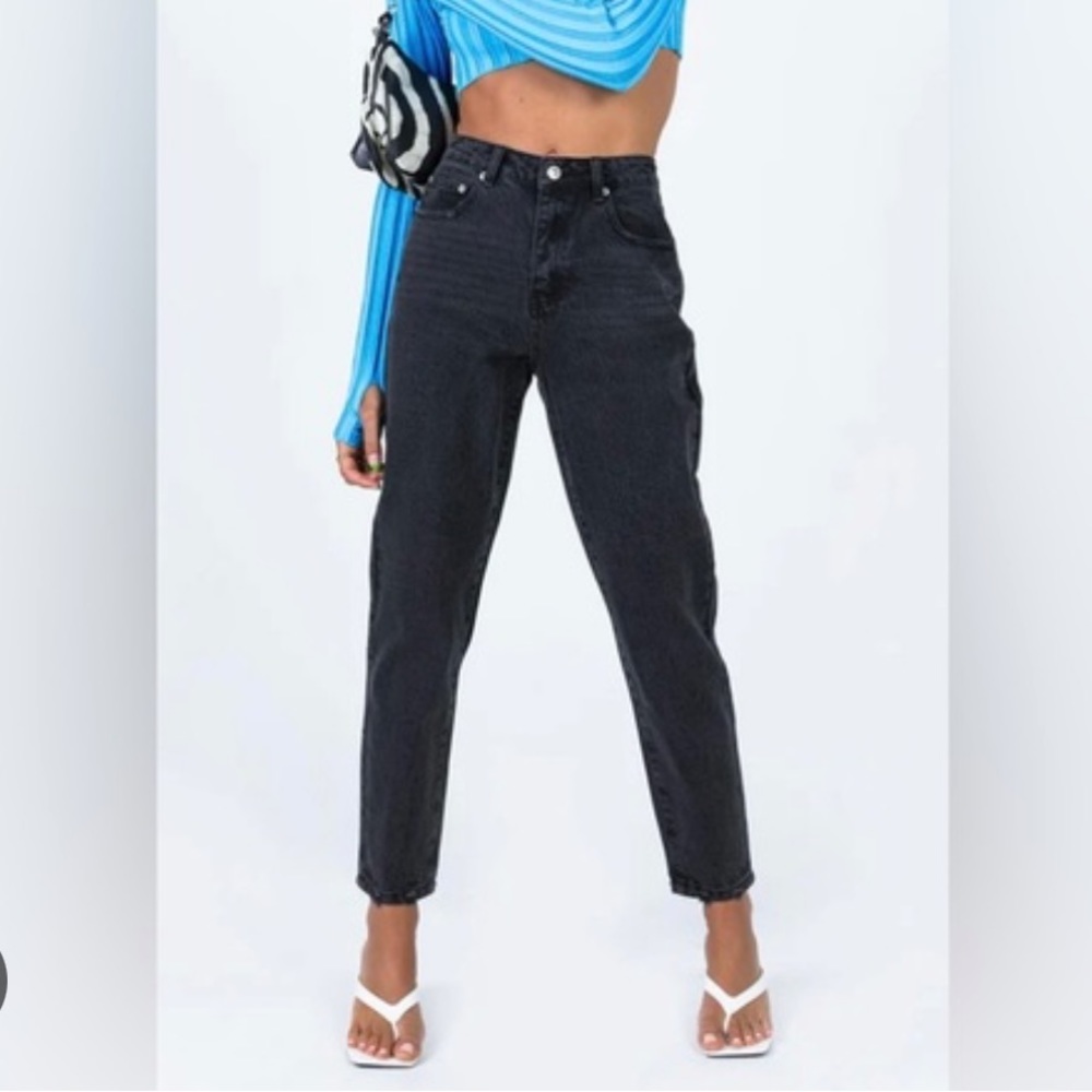 Princess Polly Zaiden Straight Leg Jeans size US 4